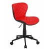 Полубарный стул БРЕНД WX-970 красный/черный