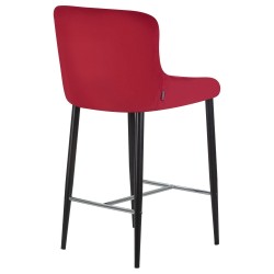 Полубарный стул LML-8297 CHRISTIAN, бордовый 