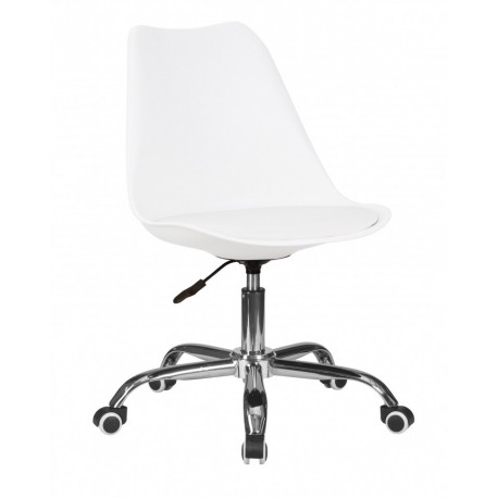 Офисное кресло для персонала DOBRIN MICKEY LMZL-PP635D, белый
