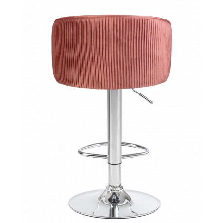 Барный стул LM-5025 бронзово-розовый