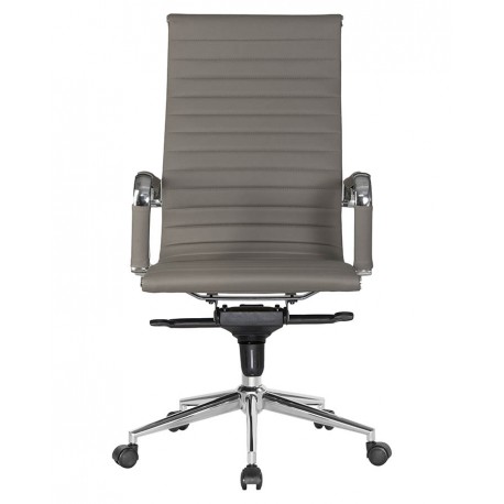 Офисное кресло для руководителей DOBRIN CLARK LMR-101F серое