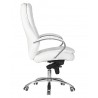 Офисное кресло для руководителей DOBRIN LYNDON LMR-108F белое
