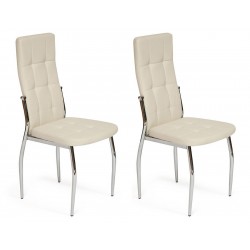 Комплект стульев Tetchair ELFO (DC35) Слоновая кость, 2 шт.