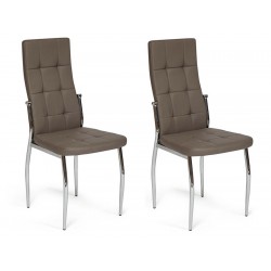 Комплект стульев Tetchair ELFO (DC35) Коричневый, 2 шт