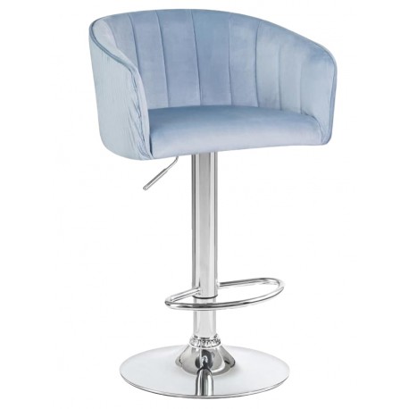 Барный стул МАРК WX-2325, серо-голубой