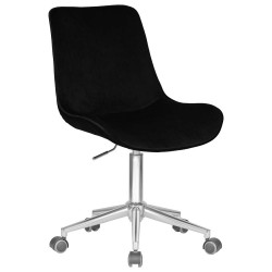 Кресло офисное DOBRIN DORA LM-9518 черный велюр