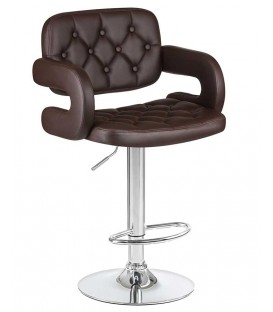Барный стул LM-3460 коричневый 